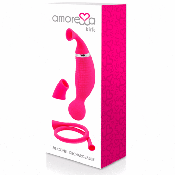 Kirk amoressa vibrador con succionador. Kirk amoressa vibrador con succionador.